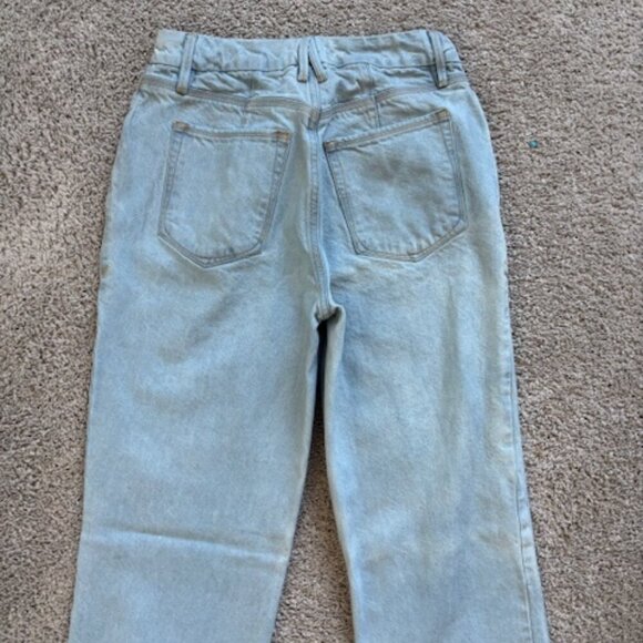 GOOD AMERICAN Good 90s jeans size 0 - Picture 3 of 10